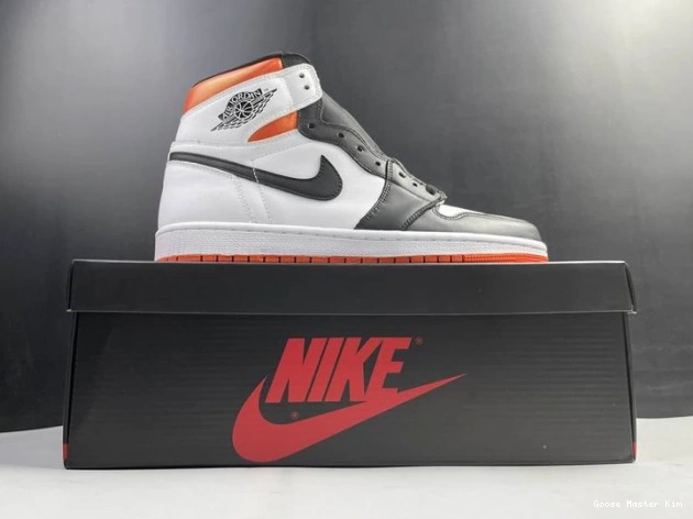 Electro High Jordan Orange Air 1 555088-180 Retro 0630